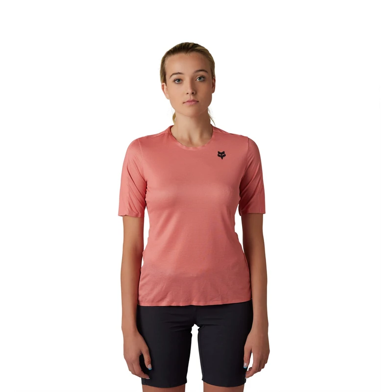 Fox Racing - Womens Flexair Ascent Ss Jersey,Pink,S