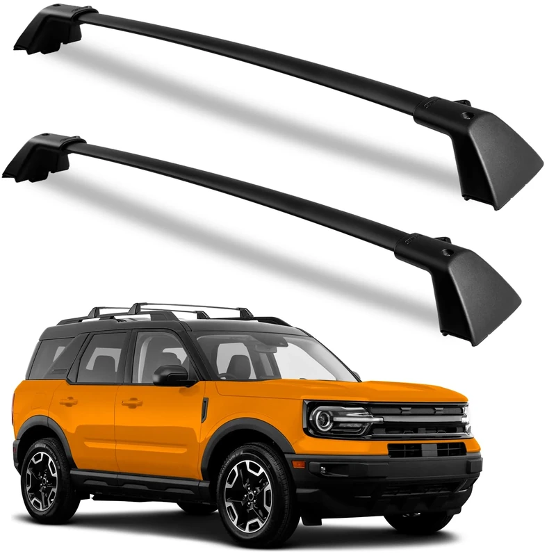 Heavy Duty 265lbs Roof Racks Cross Bars for Ford Bronco Sport Base 2021-2023 & Bigbend 2021-2023 & Outer Banks 2021 On-Road Version, Aluminum Roof Rails Crossbars Rails All Metal