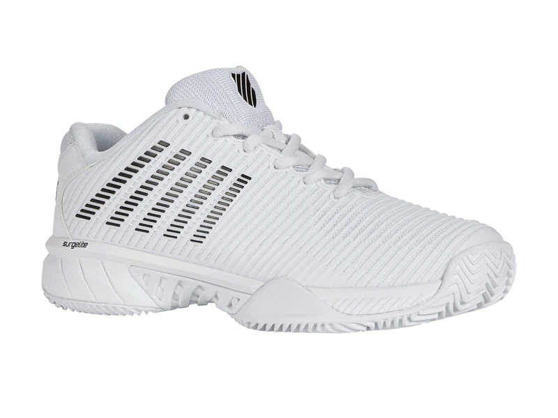 K-Swiss Performance Men's Hypercourt Express 2 HB Tennis Shoe, White/Black, 7 UK