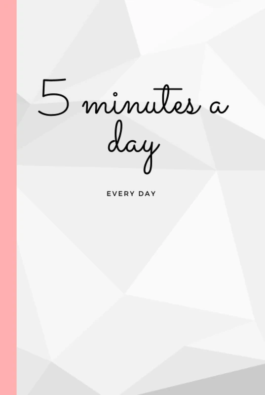 5 minutes A day daily Diary for personal and professional use