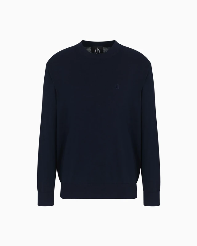 Armani Exchange Men's, Icon Project, Embroidered Logo Not Water Resistant, Deep Navy, 3XL