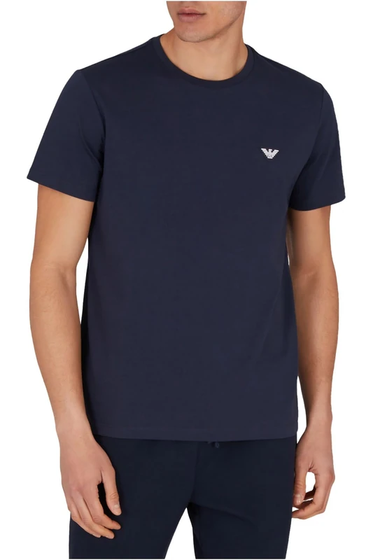 Emporio Armani Man Essential Round-Neck T-Shirt Blue XL