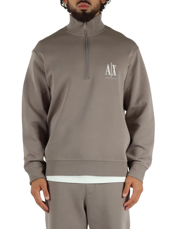 A｜X ARMANI EXCHANGE Men's Casual, Driftwood, Driftwood, XL