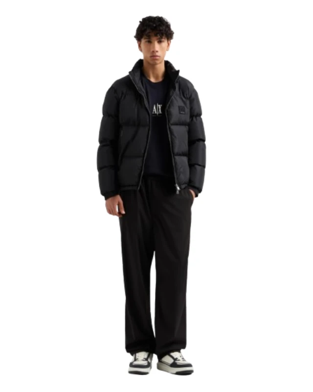 Armani Exchange Men's Icon Project, Embroidered Logo, T-Shirt, Blue, XS