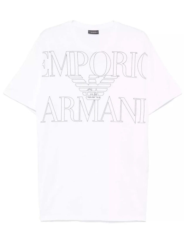 EMPORIO ARMANI Man Bold Logo Round-Neck T-Shirt Black S