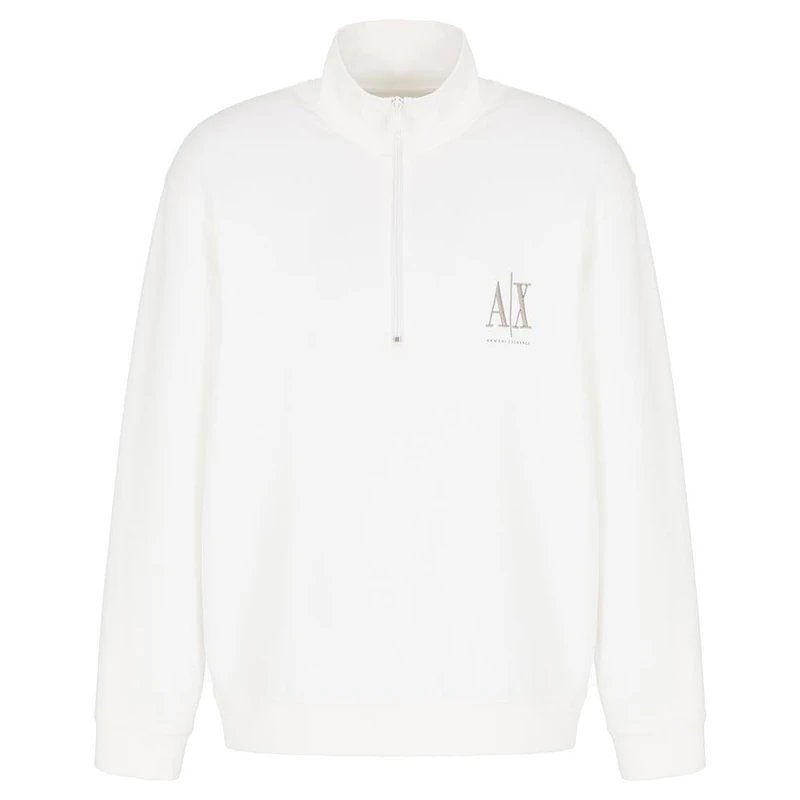 Armani Exchange Men's Casual, Off-White, XL