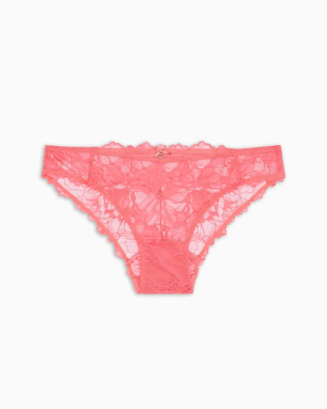 Emporio Armani Woman Eternal Lace Brief Pink XL