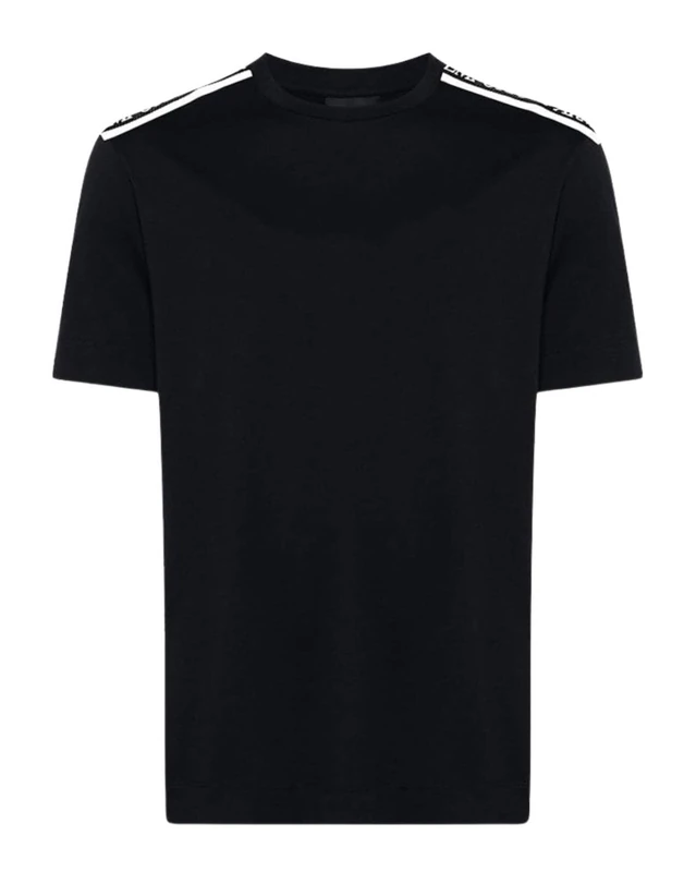 Emporio Armani Man Logo Tape Round-Neck T-Shirt Black XL