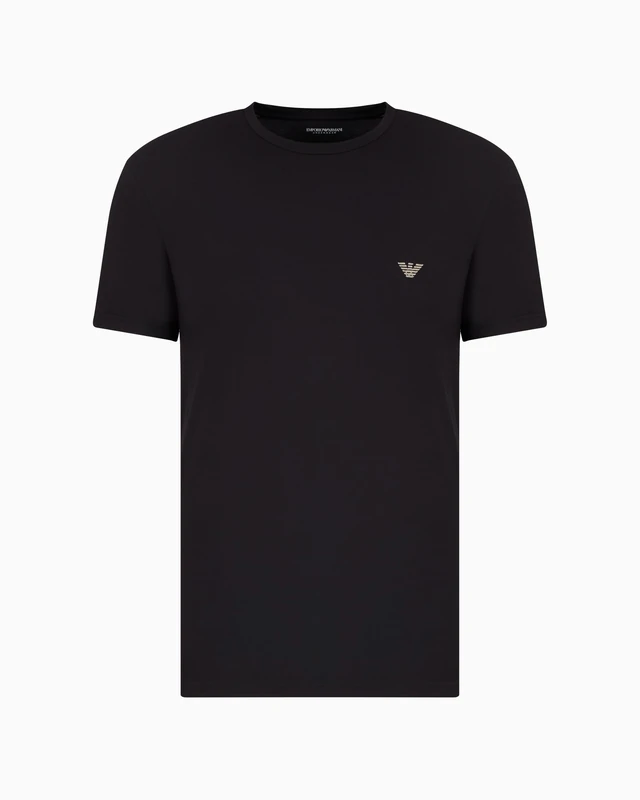 Emporio Armani Man Soft Modal S/Sleeve T-Shirt Black M