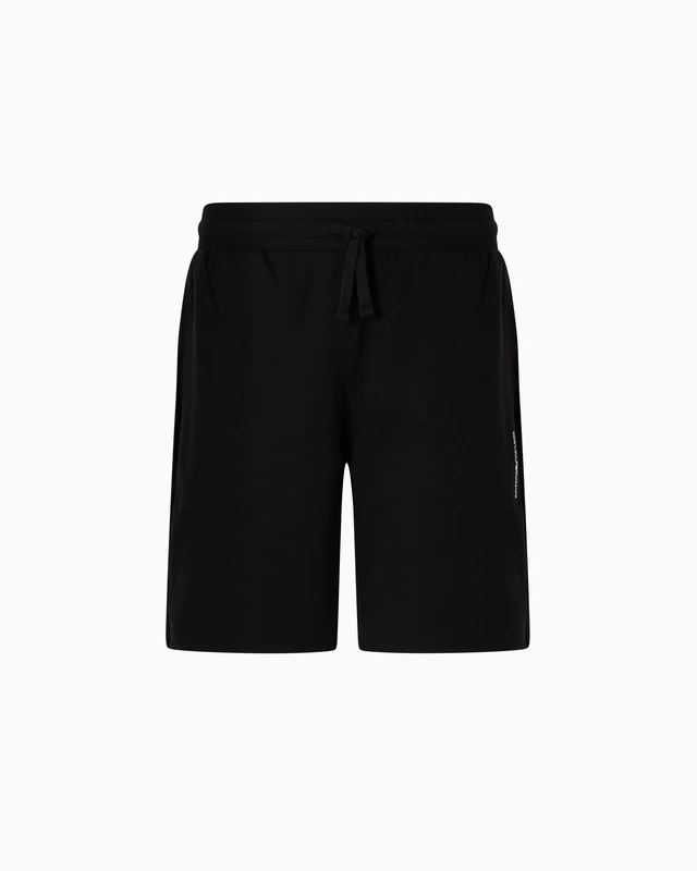 Emporio Armani Man Iconic Piquet Bermuda Short Black XXL