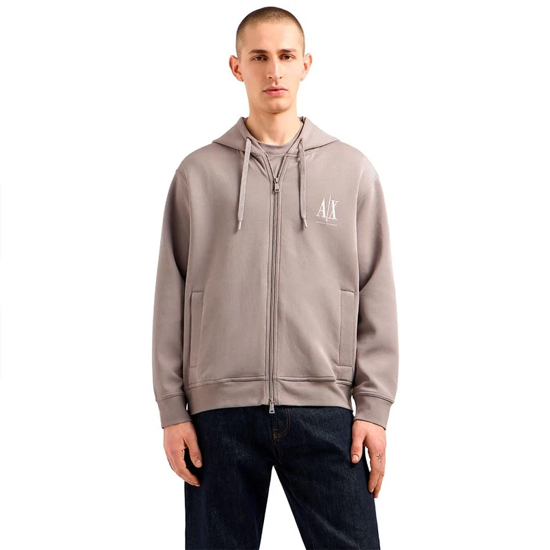 A｜X ARMANI EXCHANGE Men's Casual, Driftwood, Driftwood, Medium