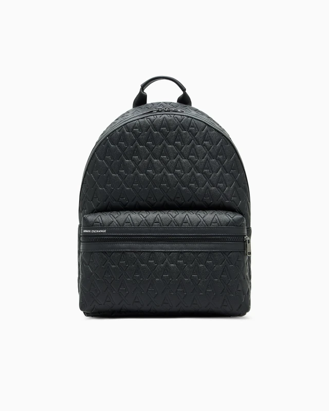 Armani Exchange Men's Liam Backpack - Black Medium