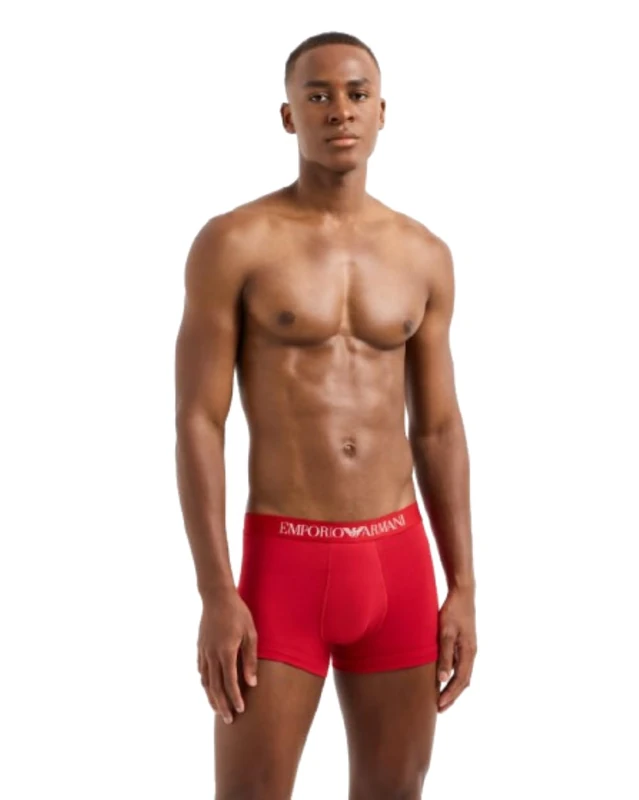 Emporio Armani Man Saint Valentine 2-Pack Trunk Red M - Image 1