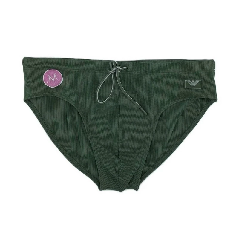 EMPORIO ARMANI Man Satin Label Slip Grey S