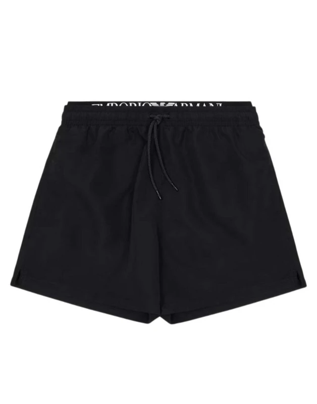 Emporio Armani Man Logo Band Mid Boxer Black XS
