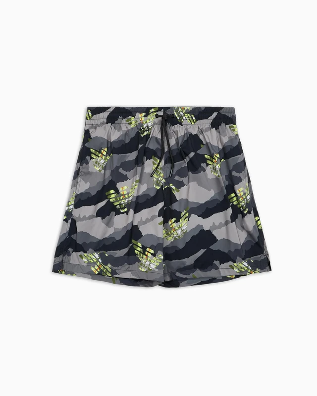 Emporio Armani Man Macro Eagle Mid Boxer Black M