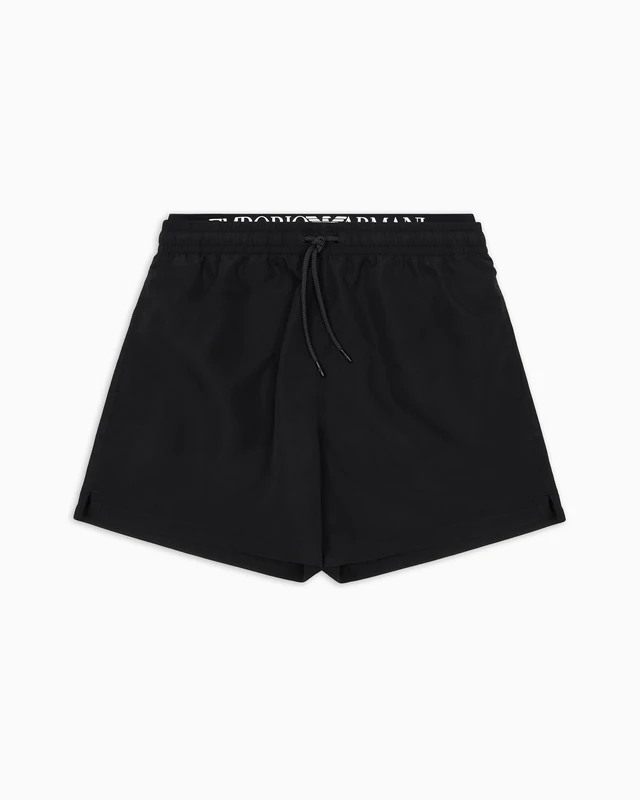 EMPORIO ARMANI Man Logo Band Mid Boxer Black S
