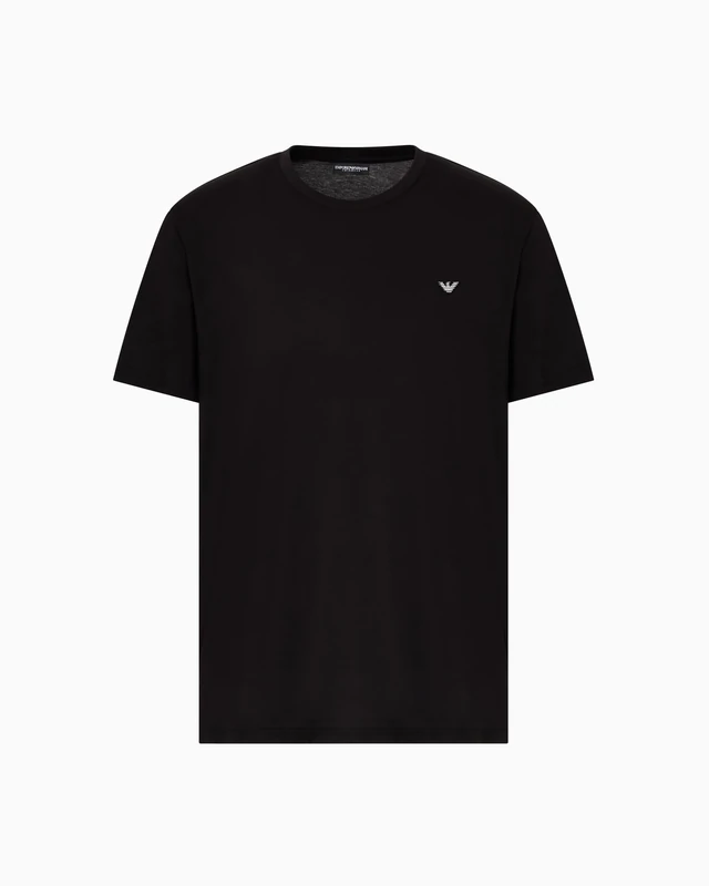 EMPORIO ARMANI Man Essential Round-Neck T-Shirt Black M