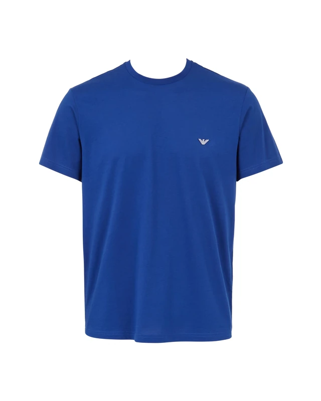Emporio Armani Man Essential Round-Neck T-Shirt Blue L - Image 1