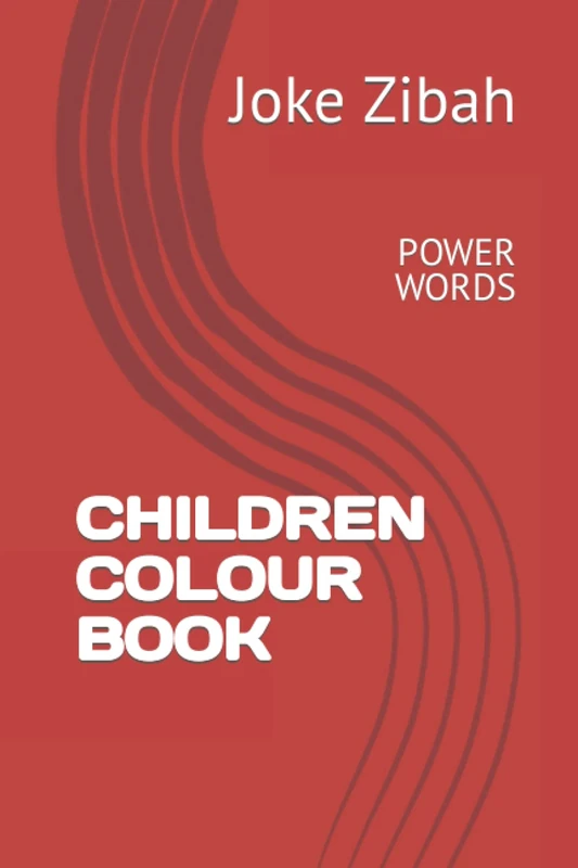 Children Colour Book: Power Words - Activity Book for Kids