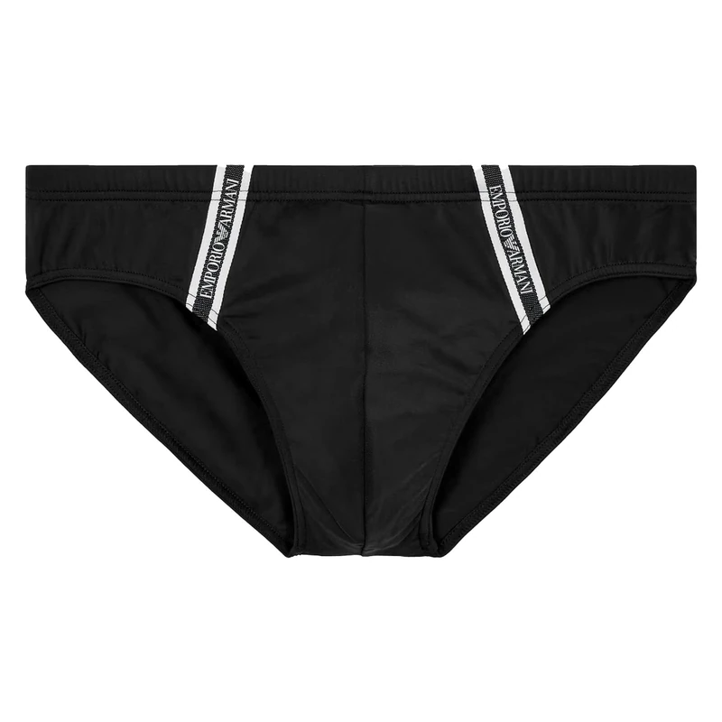 EMPORIO ARMANI Man Logo Tape Slip Black L