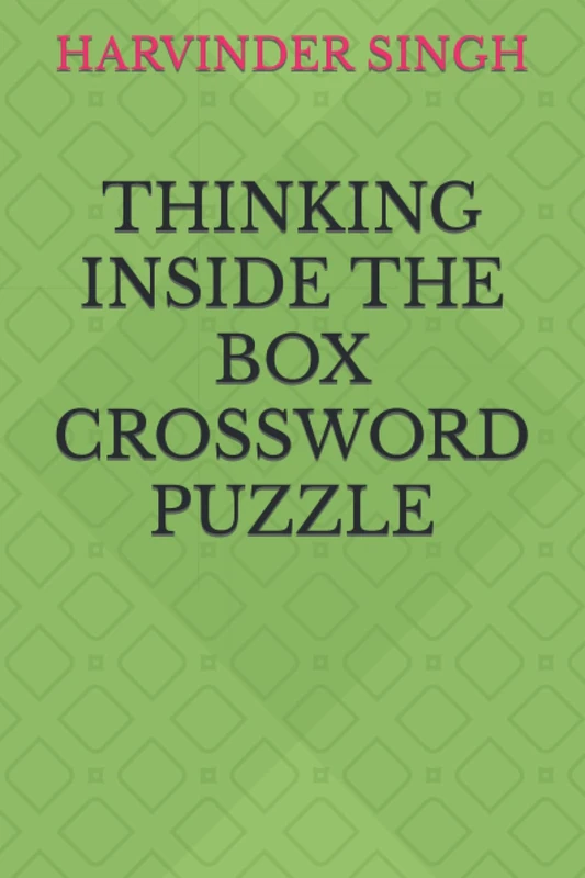 THINKING INSIDE THE BOX CROSSWORD PUZZLE