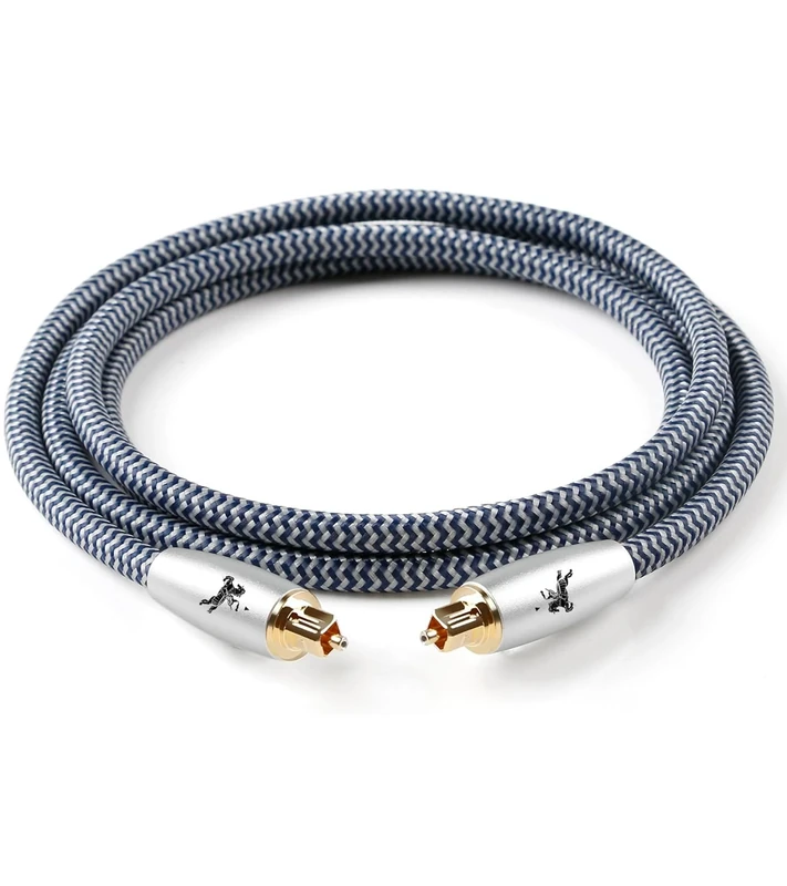 Impeto Fibre Optical Cable for Soundbar to TV, Toslink Digital Optical Audio Cable 3M