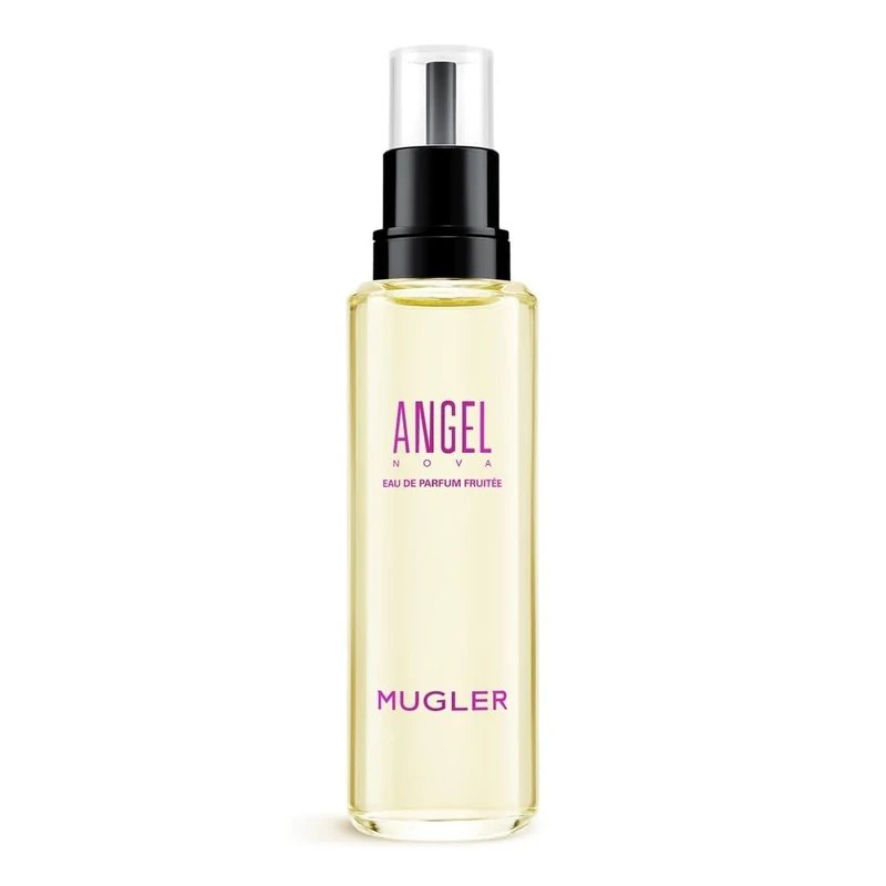 Mugler Angel Nova Eau de Parfum for Women Refillable Fruity Floral Woody Female Fragrance Addictive and Powerful, 100ml