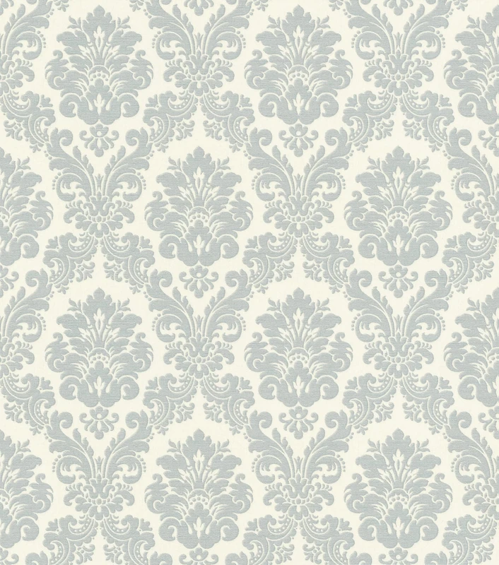 Rasch paperhangings Non Woven Wallpaper (Classic-Chic) Blue Beige 10,05 m x 0,53 m Trianon XIII 570533