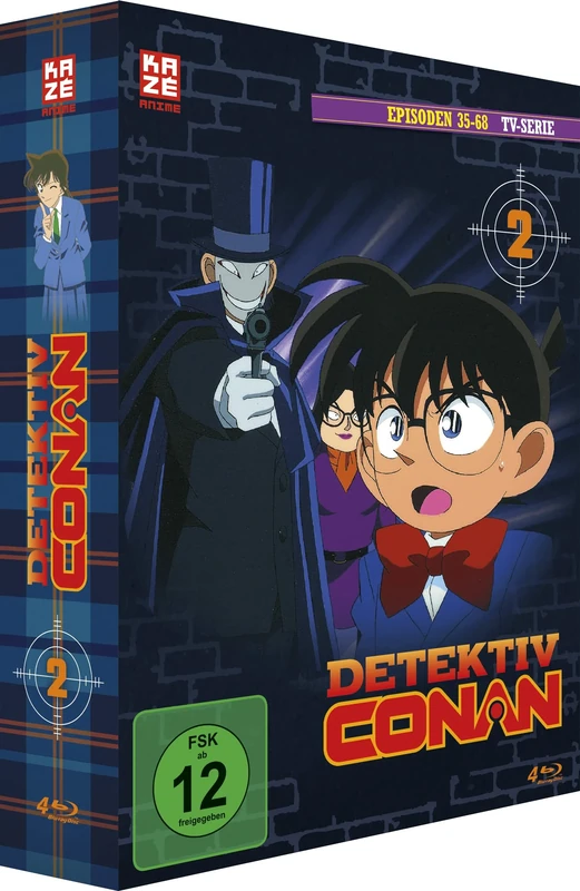 Detektiv Conan - TV-Serie - Blu-ray Box 2 (Episoden 35-68)