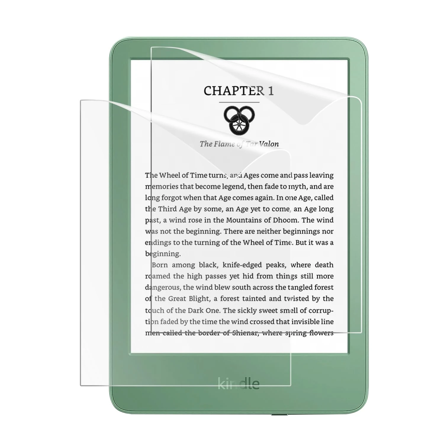 MoKo 2 Pack Antiglare Screen Protector for 6" All-New Kindle 11th Generation 2024/2022, Kindle 10th Generation 2019, Full Coverage Premium PET Protective Film Matte Screen Protector