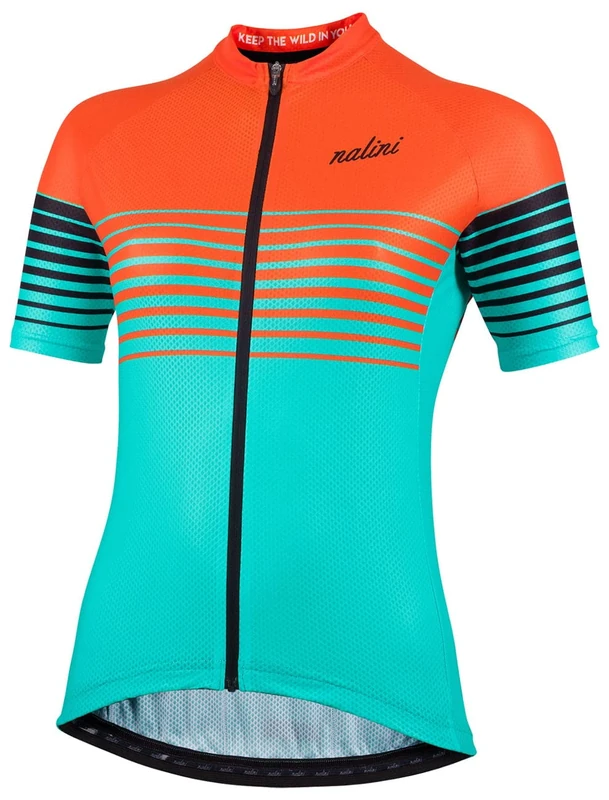 NALINI 03114401100C000.10 CROSS LADY JERSEY Women's Sweatshirt LIGHT BLUE/ORANGE L