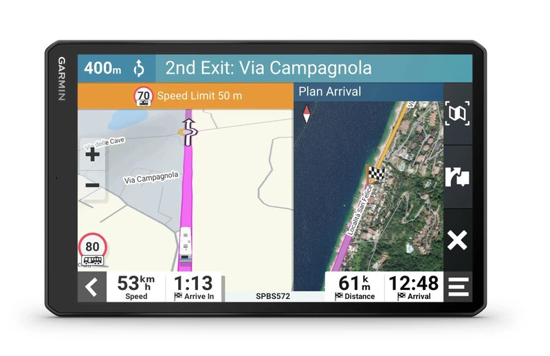 Garmin Camper 1095 MT-D Sat Nav with 10-Inch Touchscreen with Map Updates for Europe
