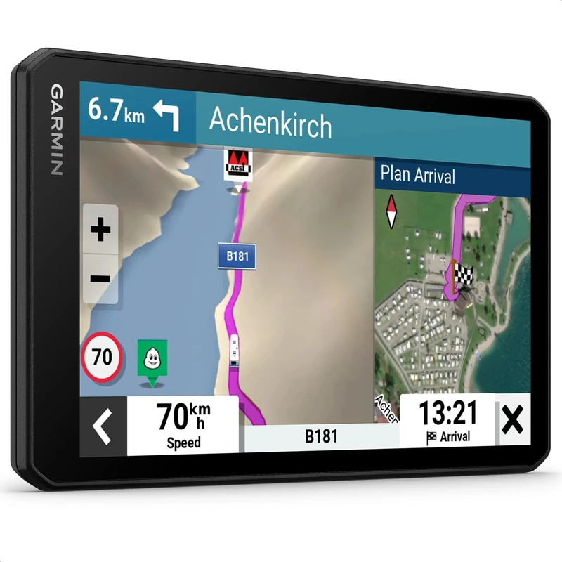 Garmin CamperCam 795 MT-D Caravan/Motorhome GPS Sat Nav, Built in Dash Cam, 7" display, Video storage, Forward Collision/Lane Departure warning, Digital Traffic, Birdseye Direct Satellite Imagery