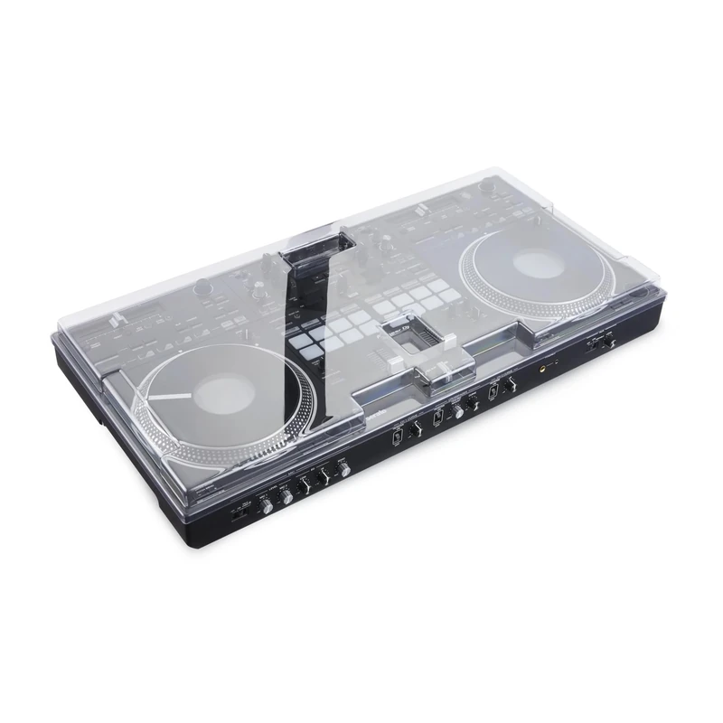 Decksaver Cover for Pioneer DJ DDJ-REV7 - Super-Durable Polycarbonate Protective lid in Smoked Clear Colour, Made in The UK - The DJs' Choice for Unbeatable Protection