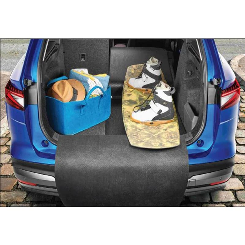 Skoda 5LG061210 Car Boot Liner Foldable Turntable Boot Mat Boot Liner Only for Variable/Double Loading Floor (Upper Position)