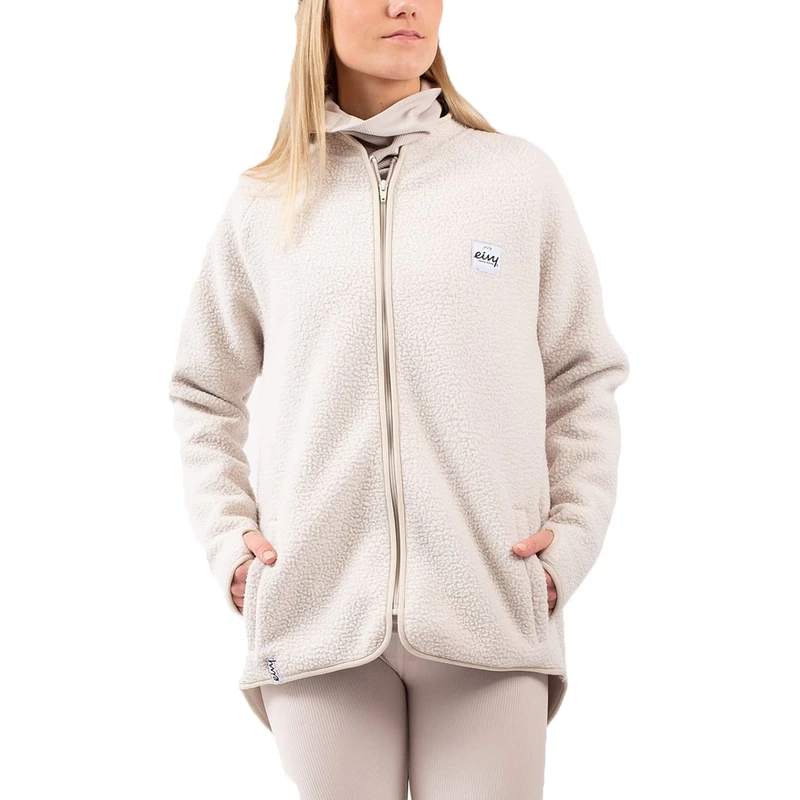 Eivy Women's Redwood Sherpa Jacket Fleece, Faded Cloud, XL