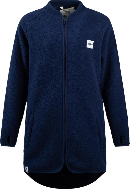 Eivy Women's Redwood Sherpa Coat Fleece Jacket, Navy, M
