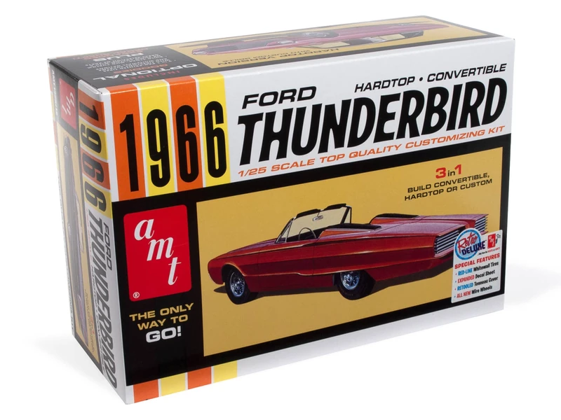 AMT 1/25 1966 Ford Thunderbird Hardtop Plastic Model Kit