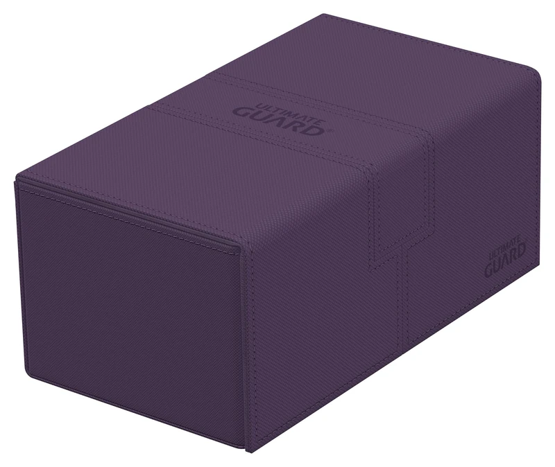 Ultimate Guard Twin Flip`n`Tray 200+ XenoSkin Monocolor Violet - Image 1