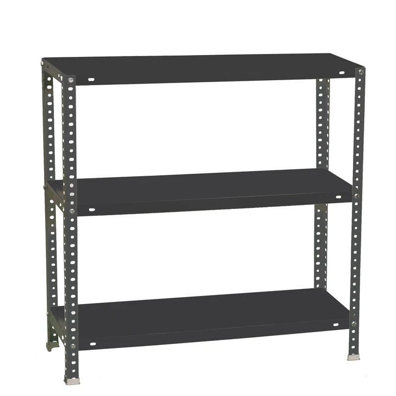 Simon Rack Garage Shelving Units 1000x900x300 mm, 3 Tier Steel Rack, 100 kg per Shelf, Anthracite - Comfort
