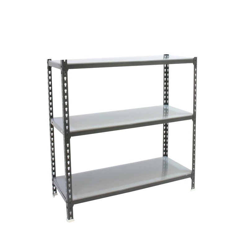 Simon Rack Garage Shelving Units 1000x900x500 mm, 3 Tier Steel Rack, 180 kg per Shelf, Anthracite/Galvanised - Simonclick