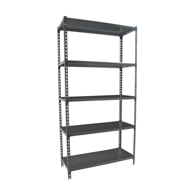 Simon Rack Garage Shelving Units 2000x1100x400 mm, 5 Tier Steel Rack, 200 kg per Shelf, Anthracite - Simonclick