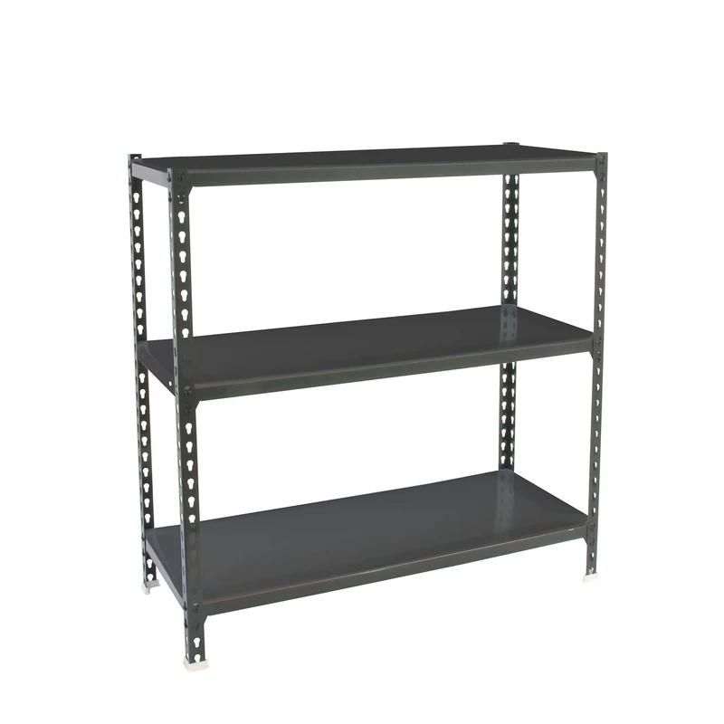 Simon Rack Garage Shelving Units 900x900x400 mm, 3 Tier Steel Rack, 180 kg per Shelf, Anthracite - Simonclick