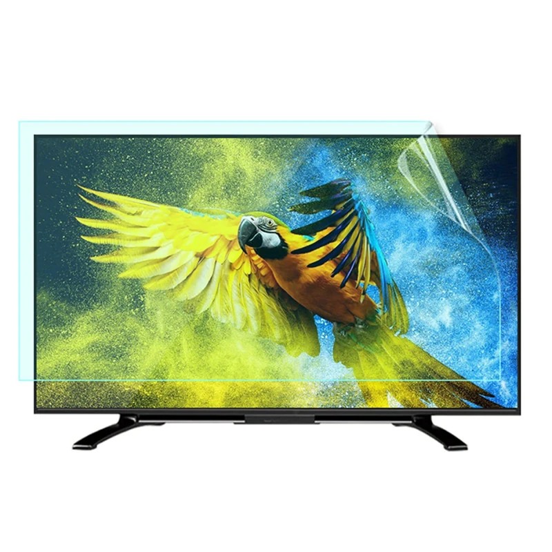 TV Screen Protector Filter Film - Filter Out Blue Light Anti UV Monitor Protector Panel for 75-85 inch LCD,LED,OLED,QLED 4K HDTV and Curved Surface/Clear / 85inch 1902x1089mm