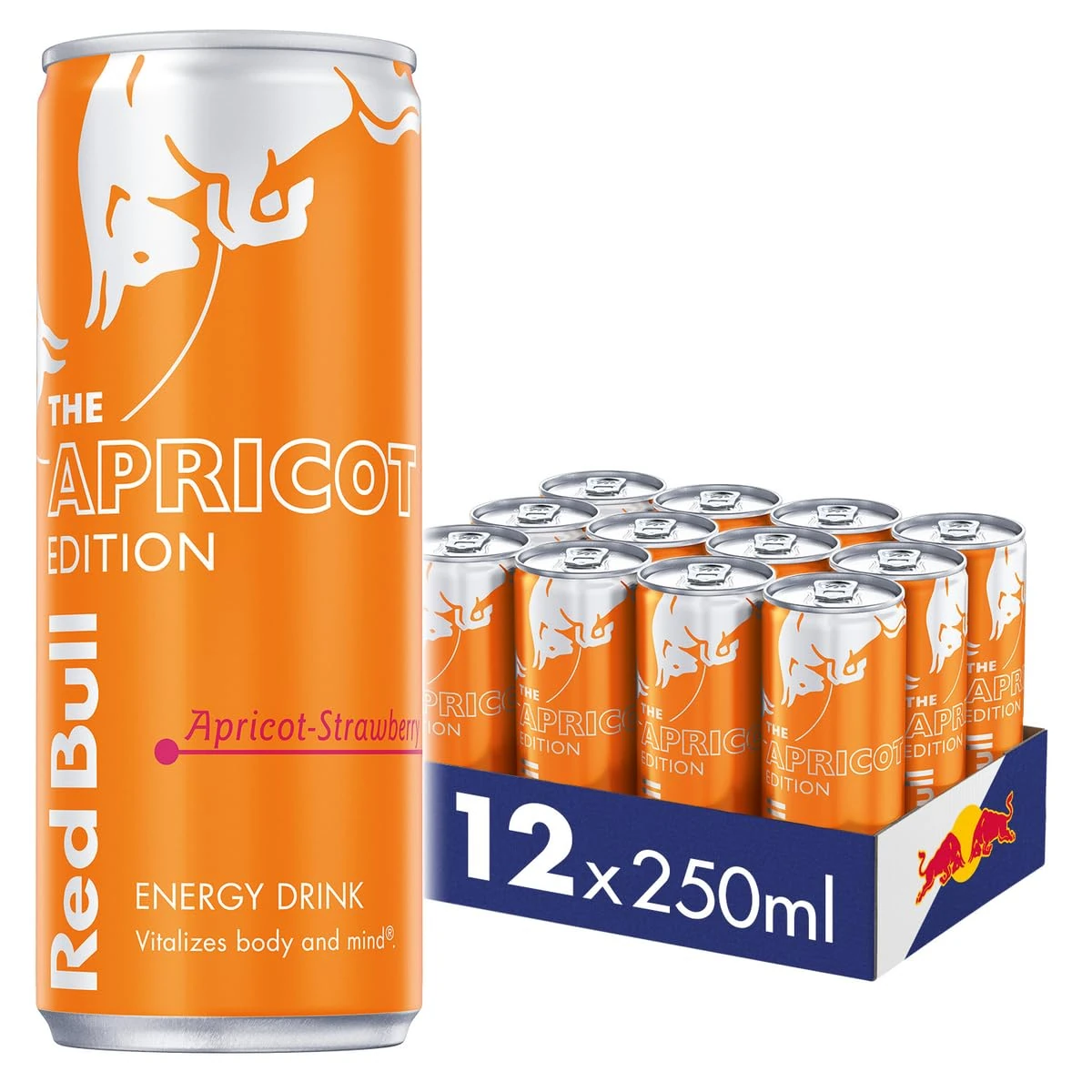 Red Bull Energy Drink Apricot Edition 250 ml x12