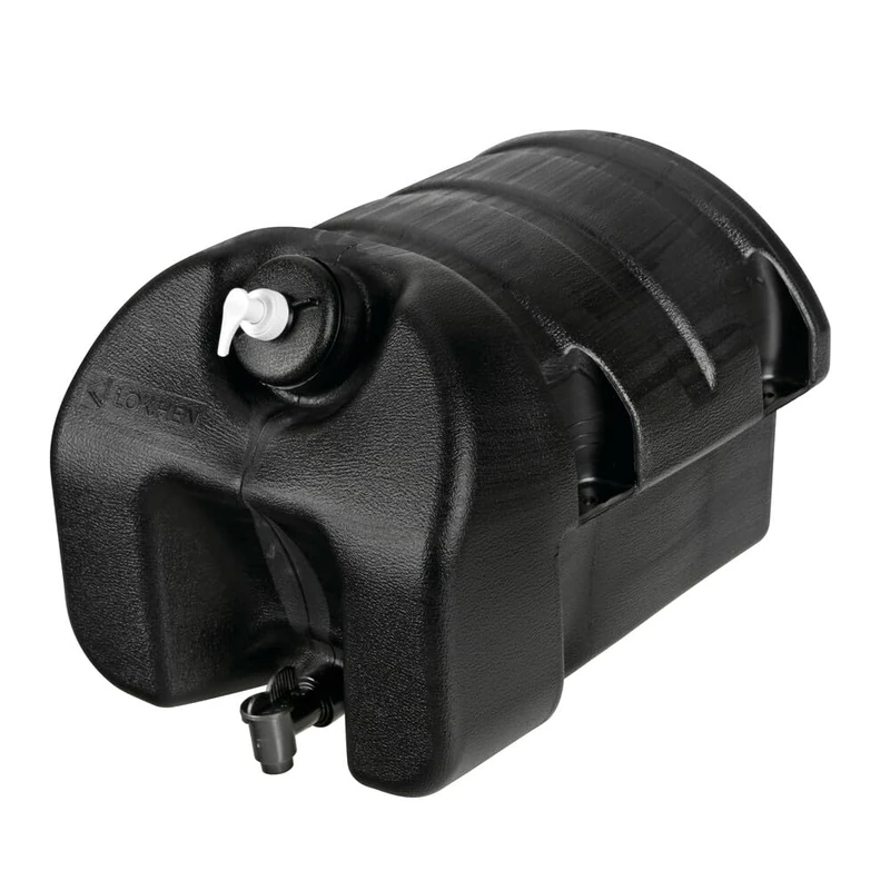 30 Litre Polyethylene Water Tank with Tap and Soap Dispenser - Image 1