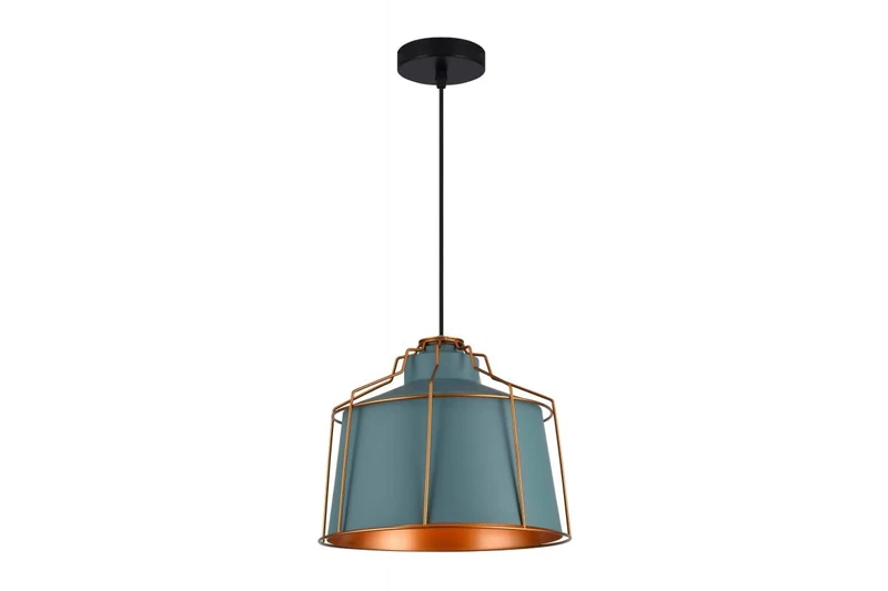 GTV GOA Ceiling Light 3550 AC220-240V 50/60Hz 1 x E27 IP20 Diameter 32 cm Single Grey - Image 1