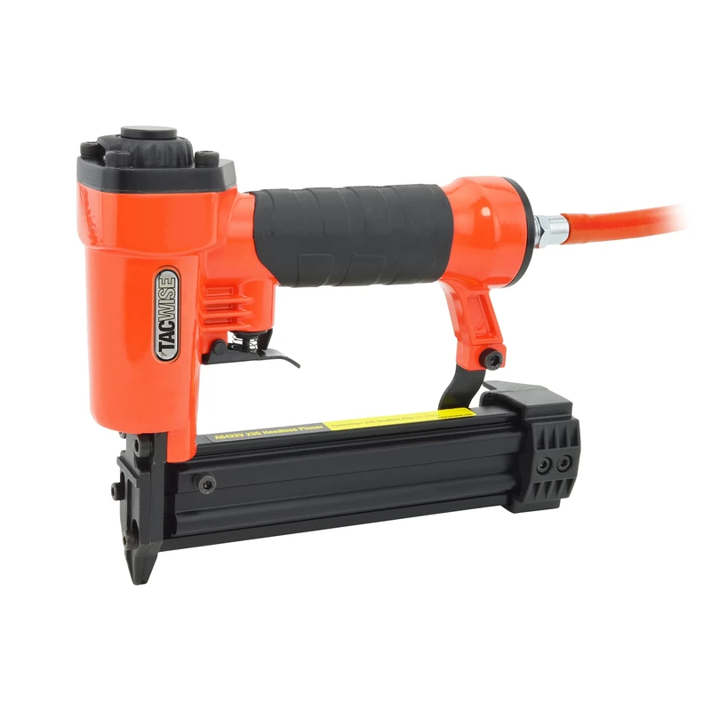 TACWISE A6422V Air Headless Pinner, Uses 23G / 12 – 22 mm Pins, Orange/Black