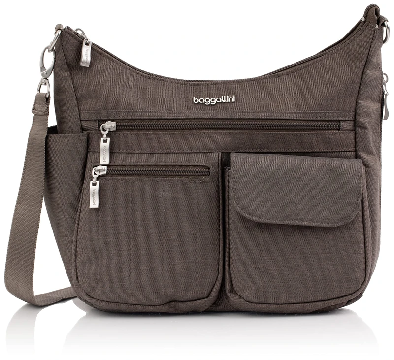 Baggallini Women's Modern Everywhere Bag, Dark Umber Heritage, One Size